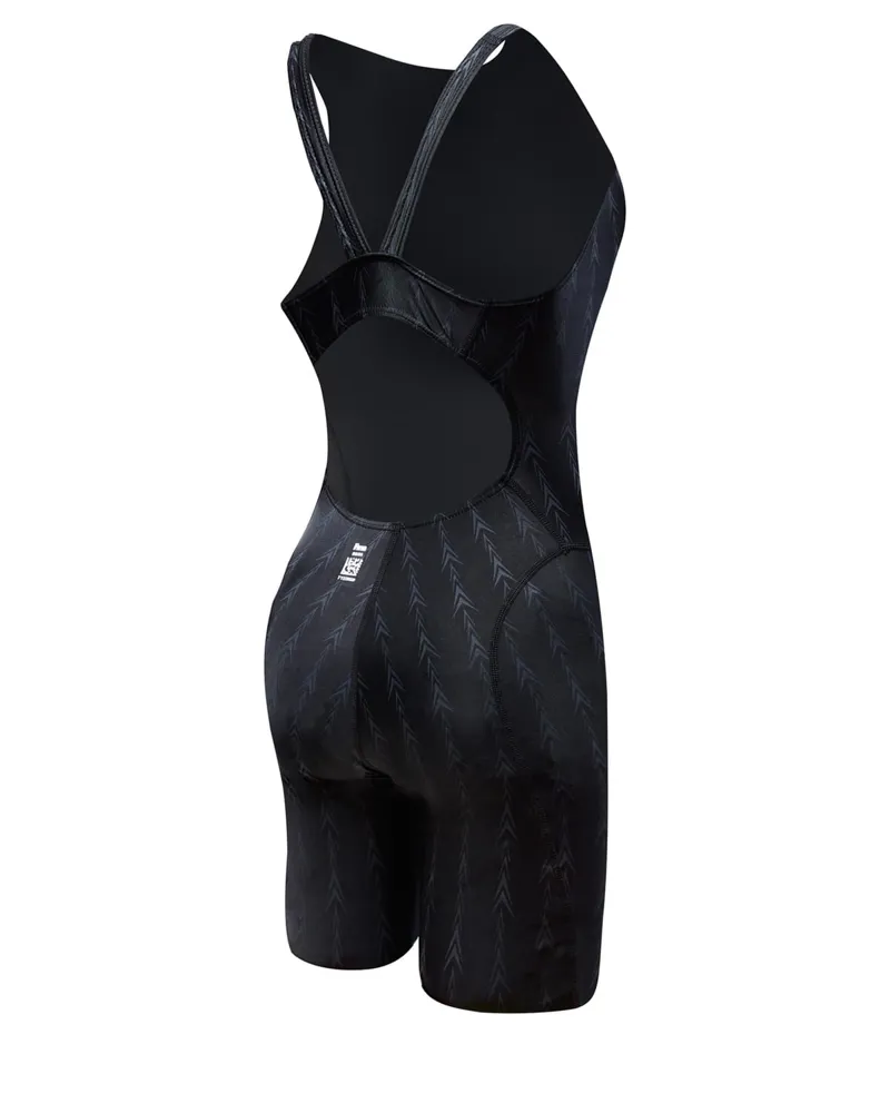 TYR Women's Carbon Aero Back Short John Tri Suit -  Black-1